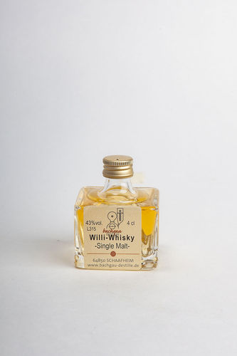 "Willi-Whisky" Single Malt 43%vol.