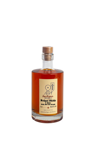 "Bachgau-Whisky" Single Malt 8 Jahre cask strength 62,5 % vol.